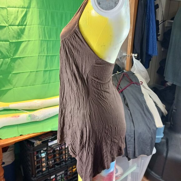 XS women Seduction dress grunge fairycore style dress midi open back - Picture 5 of 10